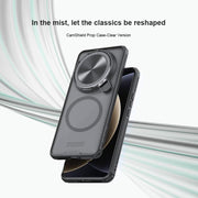 For Xiaomi 15 Ultra NILLKIN CamShield Prop MagSafe Magnetic Translucent PC Phone Case(Black)