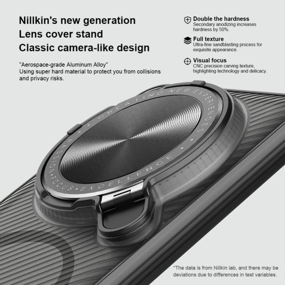 For Xiaomi 15 Ultra NILLKIN CamShield Prop MagSafe Magnetic Translucent PC Phone Case(Black)