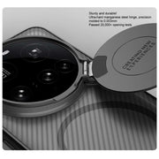 For Xiaomi 15 Ultra NILLKIN CamShield Prop MagSafe Magnetic Translucent PC Phone Case(Black)