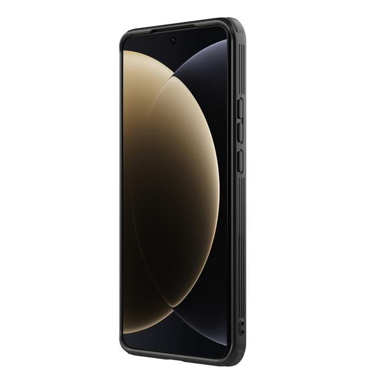 For Xiaomi 15 Ultra NILLKIN CamShield Prop Translucent PC Phone Case(Black)