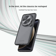 For Xiaomi 15 Ultra NILLKIN CamShield Prop Translucent PC Phone Case(Black)