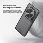 For Xiaomi 15 Ultra NILLKIN CamShield Prop Translucent PC Phone Case(Black)