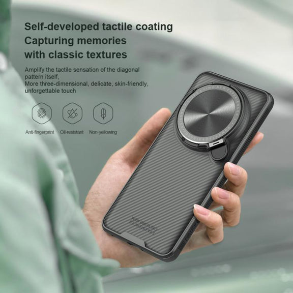 For Xiaomi 15 Ultra NILLKIN CamShield Prop Translucent PC Phone Case(Black)