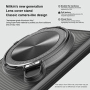 For Xiaomi 15 Ultra NILLKIN CamShield Prop Translucent PC Phone Case(Black)