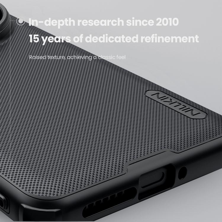 For Xiaomi 15 Ultra NILLKIN Frosted Shield Pro PC + TPU Phone Case(Black)