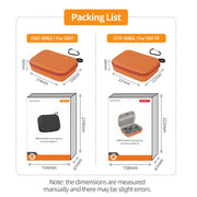 For DJI Osmo Mobile 7P Sunnylife Portable Carrying Case Mini Bag Handbag(Orange)