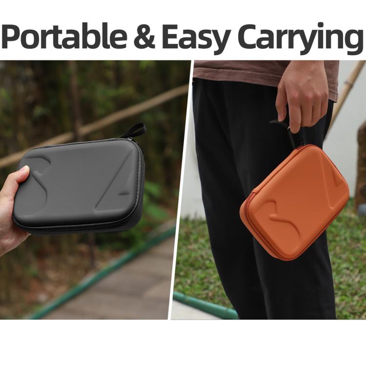 For DJI Osmo Mobile 7 Sunnylife Portable Carrying Case Mini Bag Handbag(Black)