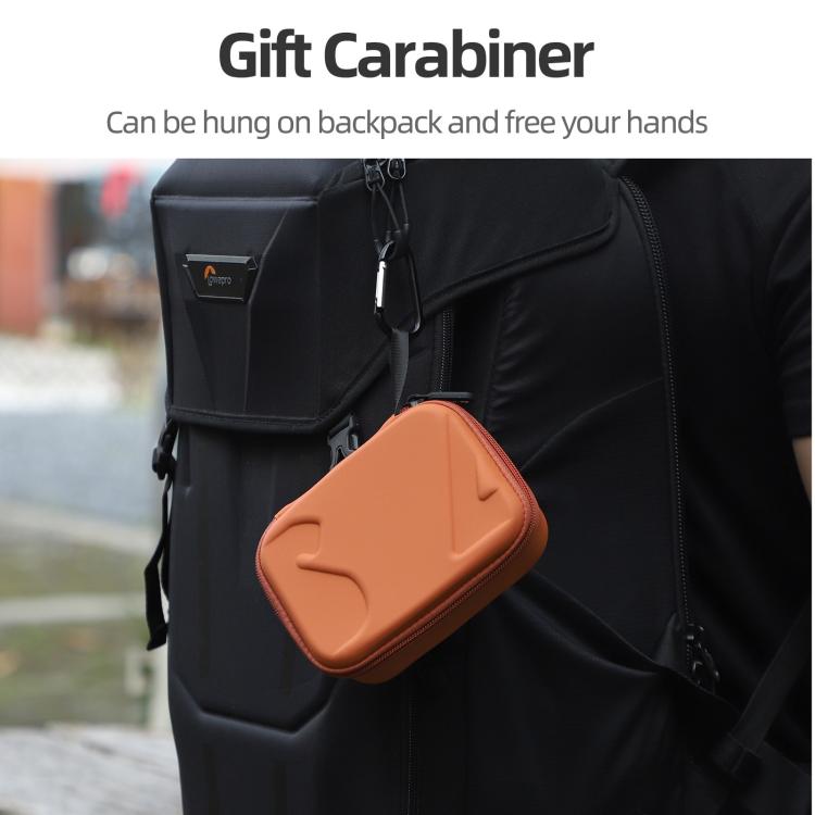 For DJI Osmo Mobile 7P Sunnylife Portable Carrying Case Mini Bag Handbag(Orange)