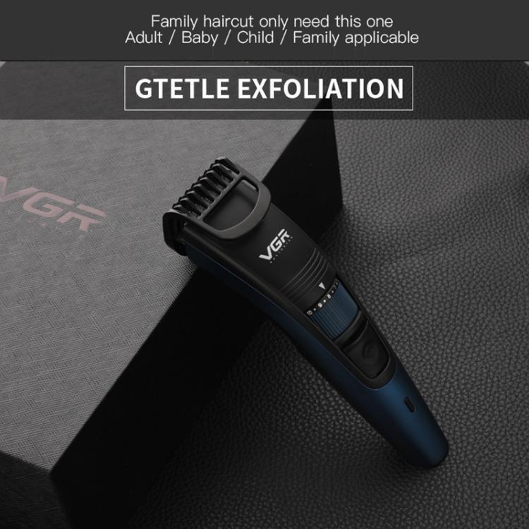 VGR V-052 5W USB Electric Shaver Hair Clipper(Blue)
