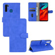 For Blackview A80 Pro Solid Color Skin Feel Magnetic Buckle Horizontal Flip Calf Texture PU Leather Case with Holder & Card Slots & Wallet(Blue) - More Brand by PMC TechLife | Online Shopping South Africa | PMC TechLife | Buy Now Pay Later Mobicred