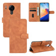 For Blackview A80 Solid Color Skin Feel Magnetic Buckle Horizontal Flip Calf Texture PU Leather Case with Holder & Card Slots & Wallet(Brown) - More Brand by PMC TechLife | Online Shopping South Africa | PMC TechLife