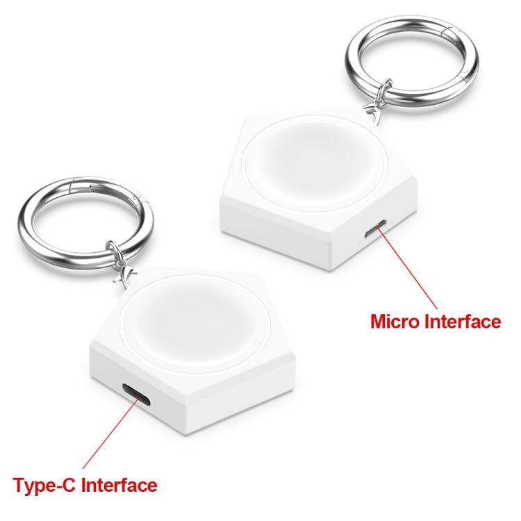 For Samsung Galaxy Watch Ultra 47mm Portable Smart Watch Charger(White)