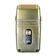 VGR V-335 Retro Digital Display IPX6 Electric Shaver(Gold)