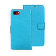 For iPhone 16e idewei Crazy Horse Texture Leather Phone Case(Sky Blue) - free shipping - PMc TechLife - Order now!