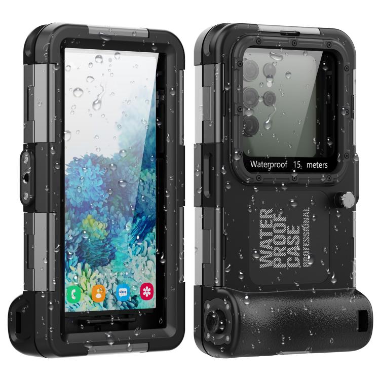 RedPepper 4th Generation Diving Protective Case, Water-resistant depth: 15m(Black)