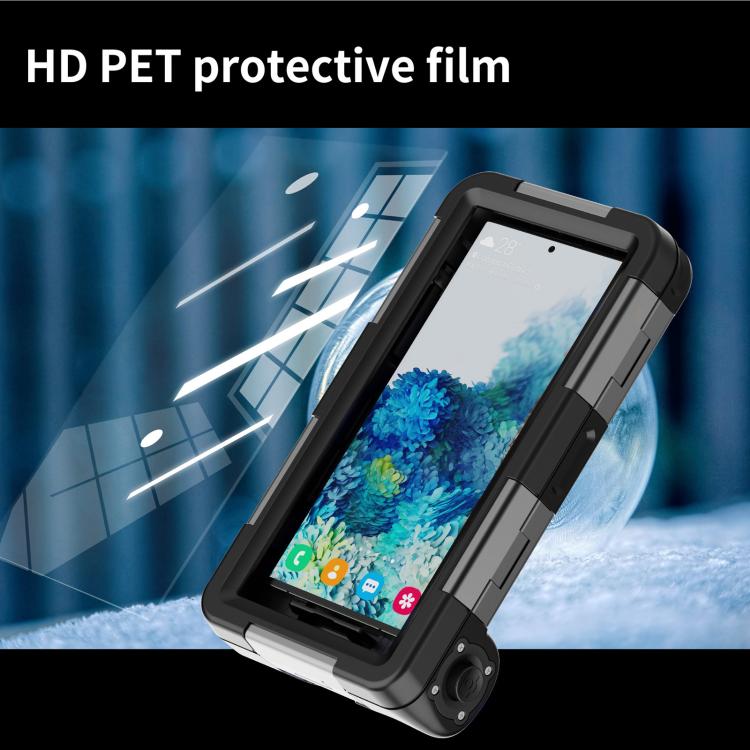 RedPepper 4th Generation Diving Protective Case, Water-resistant depth: 15m(Black)