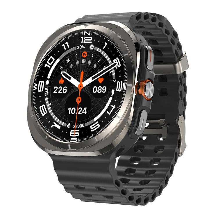 X7 1.51 inch IPS Screen Bluetooth Smart Watch Supports Healthy Monitoring(Black)
