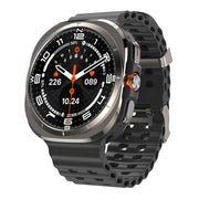 X7 1.51 inch IPS Screen Bluetooth Smart Watch Supports Healthy Monitoring(Black)