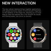 X7 1.51 inch IPS Screen Bluetooth Smart Watch Supports Healthy Monitoring(Orange)