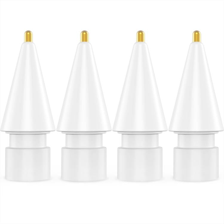 C04L 4pcs / Set 1.95mm Capacitive Stylus Replacement Nibs for Apple Pencil 2 / 1(White)