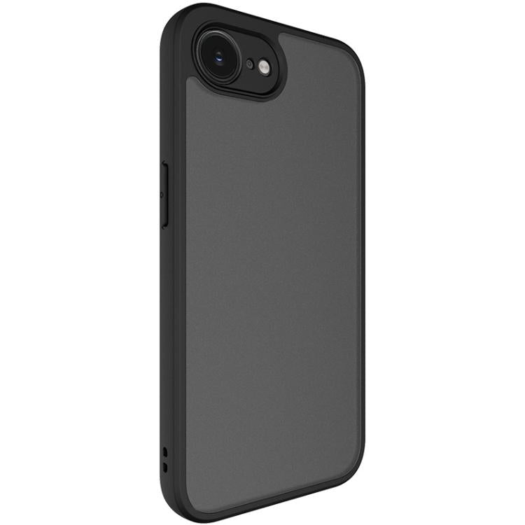 For iPhone 16e imak UX-9B Series Four Corners Tiny Airbag Shockproof Phone Case(Black)
