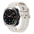 For Samsung Galaxy Watch Ultra 47mm / Ultra 2025 Kalebol Wave-stitched Silicone Strap(Starlight) - free shipping - PMC TechLife - Order now!