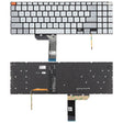 US Version Backlit Laptop Keyboard for Asus Vivobook Pro 15X OLED K6501 M6501(White) - Replacement Keyboards by PMc TechLife | Online Shopping South Africa | PMc TechLife | Buy Now Pay Later Mobicred