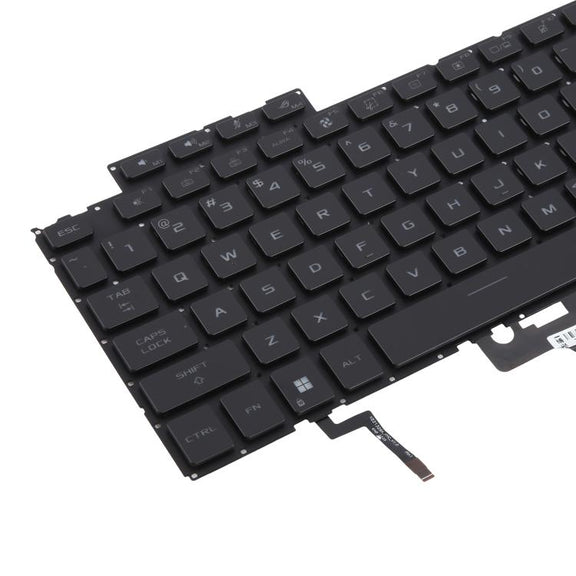 US Version Backlit Laptop Keyboard for Asus ROG Flow X13 GV302 2023 GV302XV GV302XU(Black)