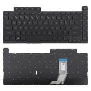 US Version RGB Backlit Laptop Keyboard for Asus ROG Strix Scar G512 G512LV G512LW G512LI(Black)