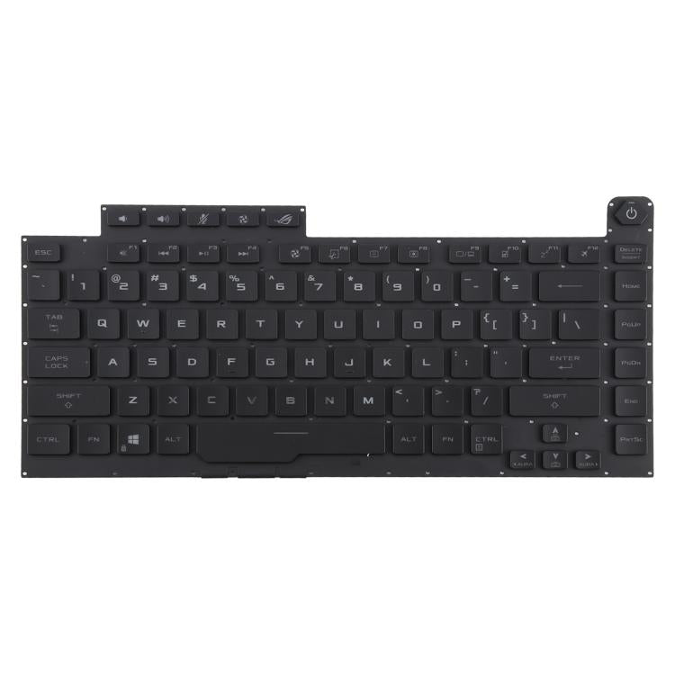 US Version RGB Backlit Laptop Keyboard for Asus ROG Strix Scar G512 G512LV G512LW G512LI(Black)