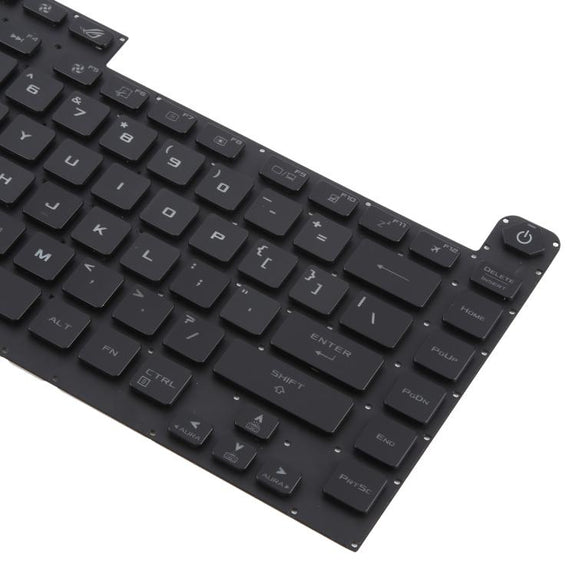 US Version RGB Backlit Laptop Keyboard for Asus ROG Strix Scar G512 G512LV G512LW G512LI(Black)