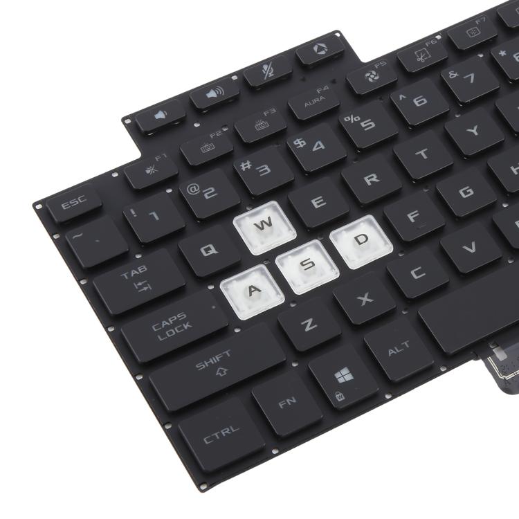 US Version Backlit Laptop Keyboard for Asus TUF Air Air FX516 FX516P FX516PR FX516PM FA516(Black)