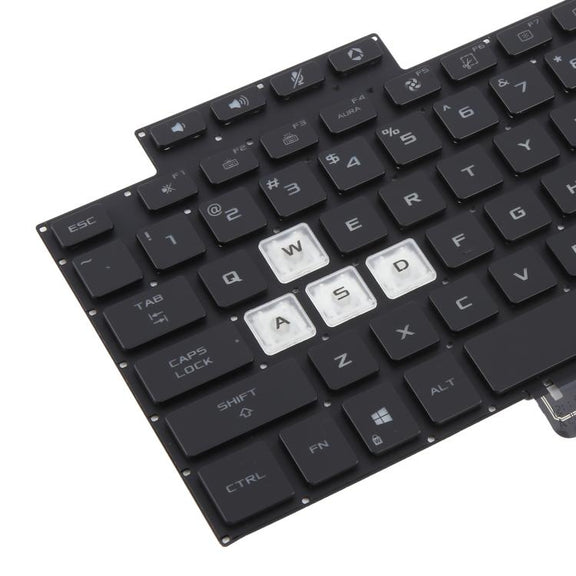 US Version Backlit Laptop Keyboard for Asus TUF Air Air FX516 FX516P FX516PR FX516PM FA516(Black)