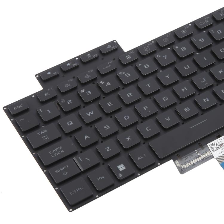 US Version Backlit Laptop Keyboard for Asus Zephyrus ROG 16 G16 GA503 15 GU603 GU603H(Black)