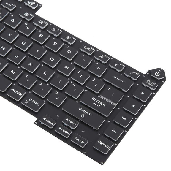 US Version Colorful Backlit Laptop Keyboard for Asus ROG Strix G15 G513 G513Q G513QM G513QY G533(Black)