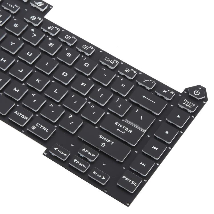 US Version Colorful Backlit Laptop Keyboard for Asus ROG Strix G15 G513 G513Q G513QM G513QY G533(Black)
