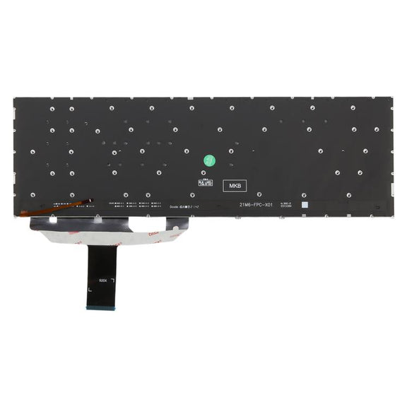 US Version Backlit Laptop Keyboard for Asus Vivobook 15 X1502 X1502ZA X1502Z X1502VA B1502 B1502CBA(Silver)