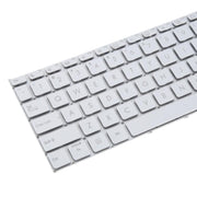 US Version Backlit Laptop Keyboard for Asus Vivobook 15 X1502 X1502ZA X1502Z X1502VA B1502 B1502CBA(Silver)