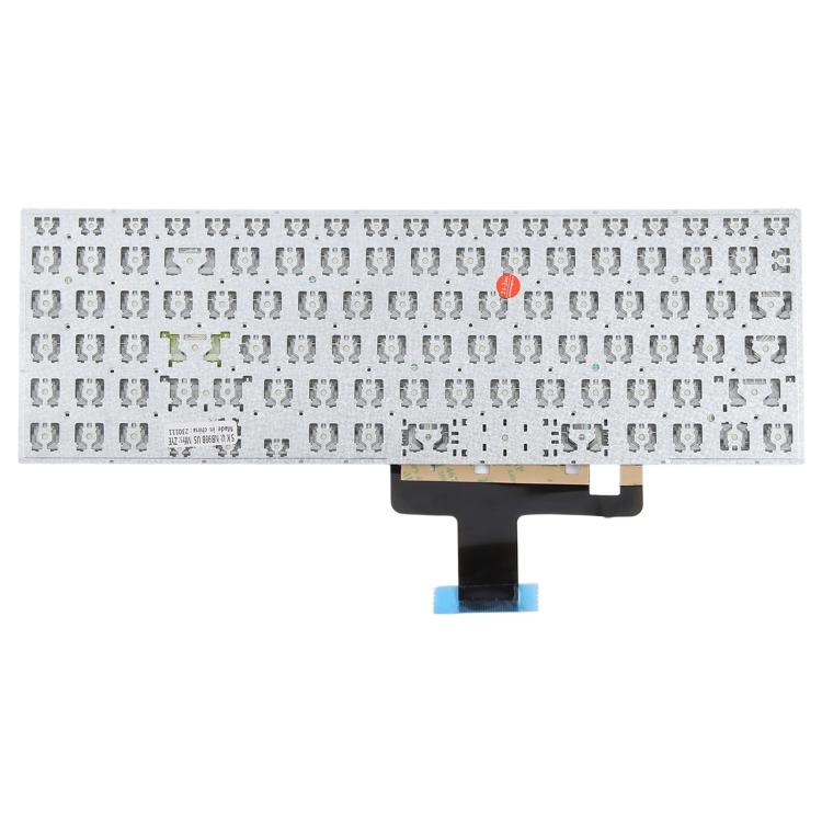 US Version Laptop Keyboard for Asus VivoBook X521 V5100E X521FL S5600F S533F 2020(Silver)