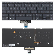 US Version Backlit Laptop Keyboard for Asus ZenBook 14 ux435 ux435egl ux435e u4800egl(Black)