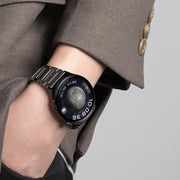 Kalebol 22mm Universal Titanium Scratch Resistant Strap(Titanium Silver)