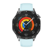 Kalebol 22mm Universal Silicone Watch Strap(Ice Blue)