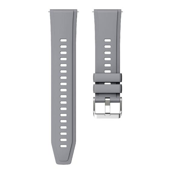Kalebol 22mm Universal Silicone Watch Strap(Space Grey)