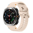 For Samsung Galaxy Watch Ultra 47mm / Ultra 2025 Kalebol Wave Stitching Silicone Strap(Pink) - free shipping - PMC TechLife - Order now!