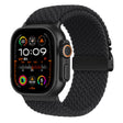 For Apple Watch 42mm / 41mm / 40mm / 38mm Kalebol Wide Umbrella Braided Strap(Black) - free shipping - PMC TechLife - Order now!