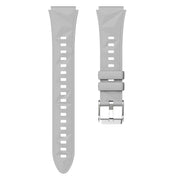 Kalebol 18mm Universal Diamond Embossed Silicone Strap(Light Grey)