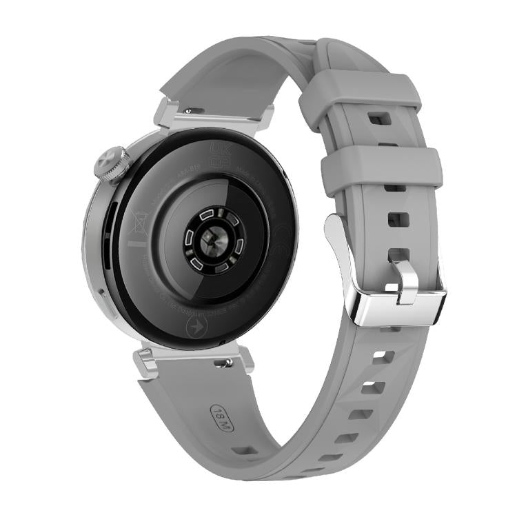 Kalebol 18mm Universal Diamond Embossed Silicone Strap(Space Grey)