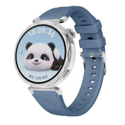 Kalebol 18mm Universal Diamond Embossed Silicone Strap(Topa Blue)