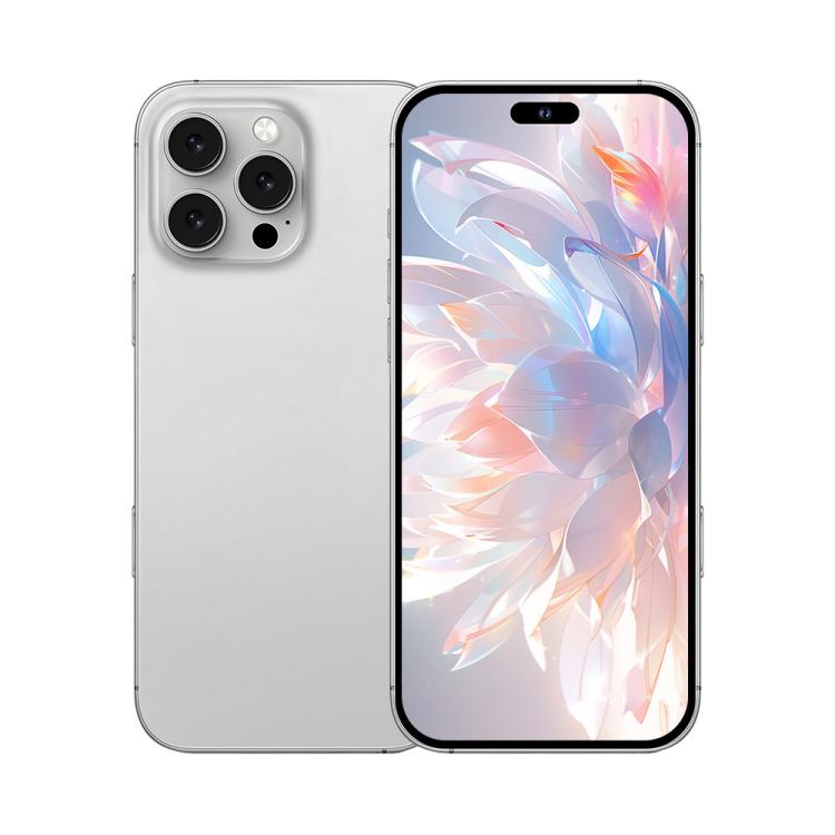 A88 / i16 Pro Max, 2GB+16GB, 6.6 inch Android 8.1 MTK6580A Quad Core, OTG, Network: 3G, Dual SIM, Plug:EU Plug(Titanium White)