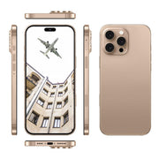 A88 / i16 Pro Max, 2GB+16GB, 6.6 inch Android 8.1 MTK6580A Quad Core, OTG, Network: 3G, Dual SIM, Plug:EU Plug(Desert Gold)